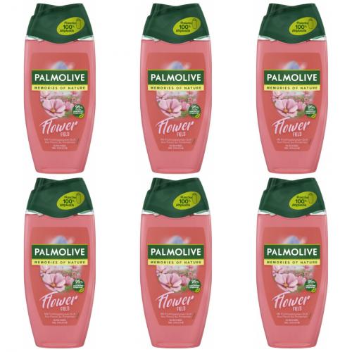 6 x Palmolive Duschgel natrlich Flower 250ml Flasche