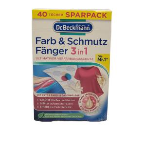 Dr. Beckmann Farb- & Schmutzfnger 3in1 40 Stck