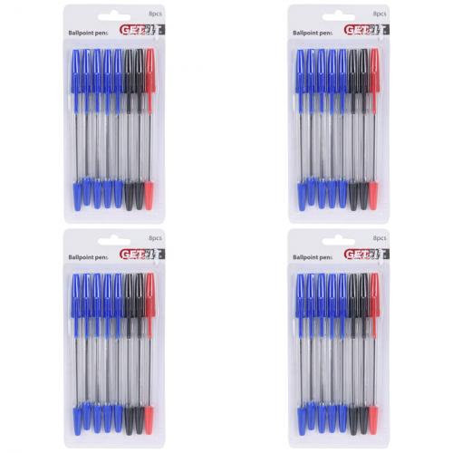 4 x  Kugelschreiber 8er Set