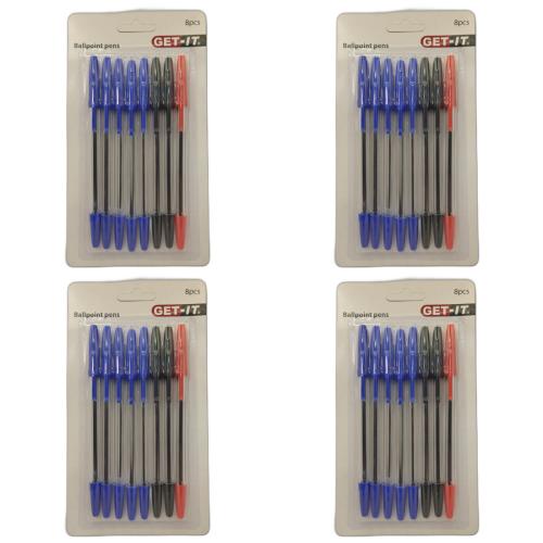 4 x  Kugelschreiber 8er Set