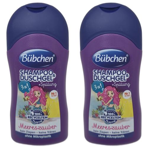 2 x Bbchen Shampoo & Duschgel 50ml Meereszauber