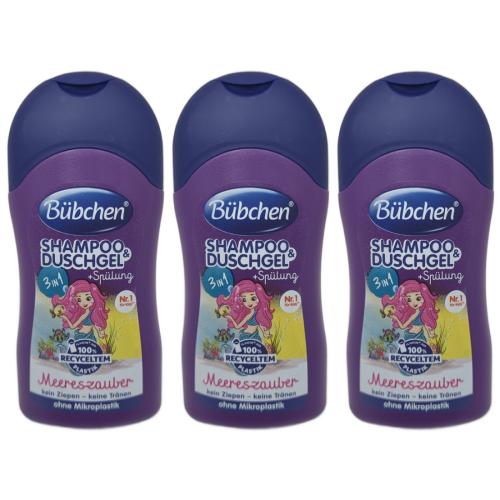 3 x Bbchen Shampoo & Duschgel 50ml Meereszauber