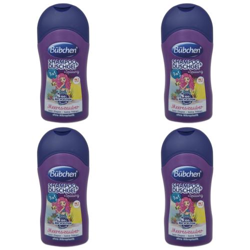 4 x Bbchen Shampoo & Duschgel 50ml Meereszauber
