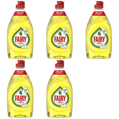 5 x Fairy Zitrone 450ml Flasche