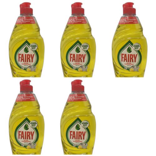 5 x Fairy Zitrone 450ml Flasche