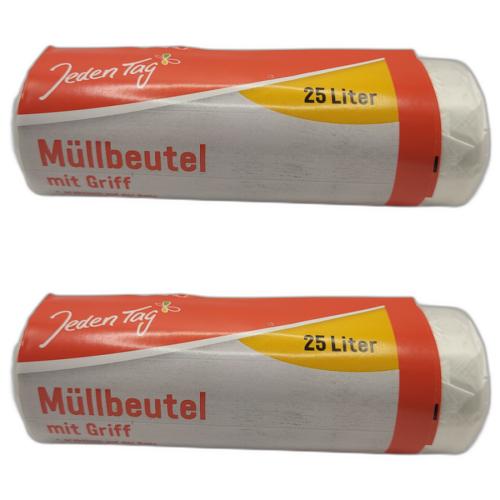 2 x JedenTag mllbeutel 25-lt 30 Stck Gre: 53 x 54 cm