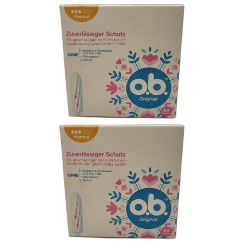 2 x ob Normal 64er Tampons