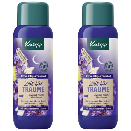 2 x Kneipp Schaumbad Zeit fr Trume 400ml