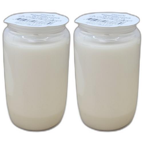 2 x Grablicht llicht weiss 9,5 x 5cm 165gr