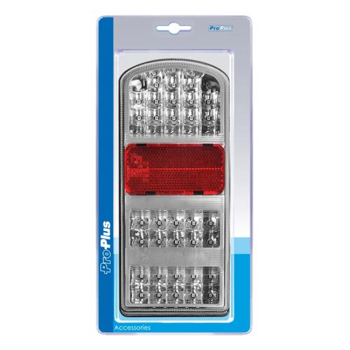 Rckleuchte 5 Funktionen 225x105mm 43LED links im Blister