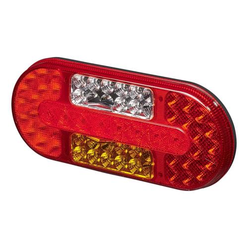 Rckleuchte 6 Funktionen 323x134mm 54LED links