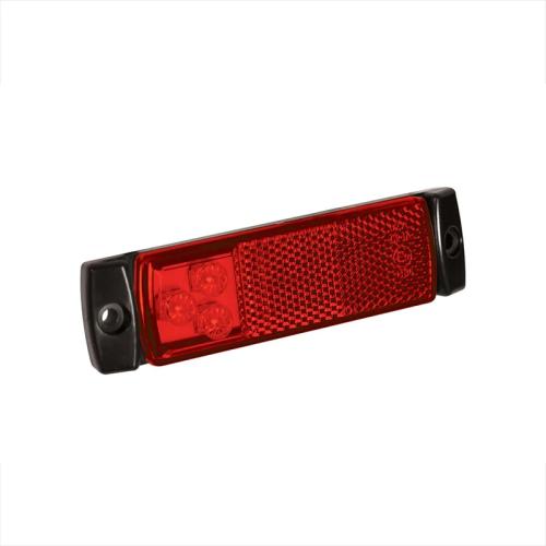 Positionsleuchte hinten 12/24V rot 126x30mm LED