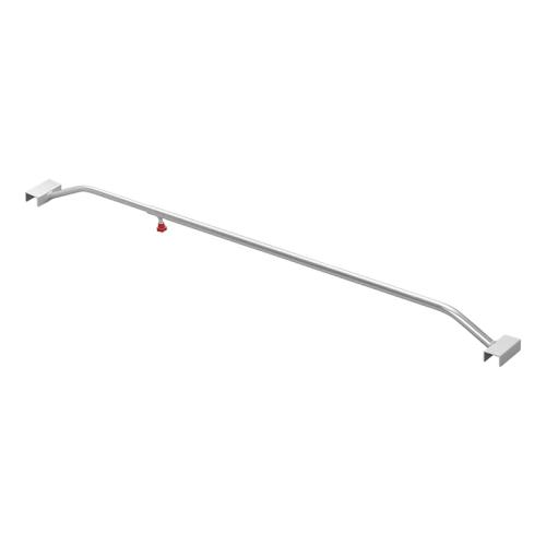 Flachplanenbgel Aluminium verstellbar 108-146cm fr Anhnger