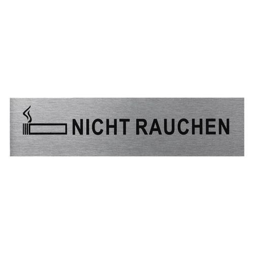 Aluminium Trschild 