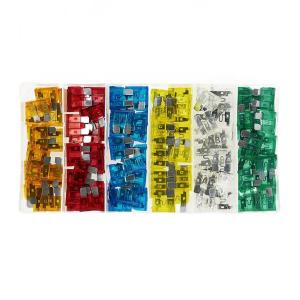 Flachsicherungen Standard sortiert 120 Stck im Kunststoff Box