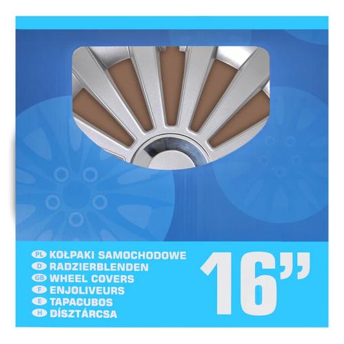 Radblenden-Set Meridian 16 Zoll 4 Stck im Displaykarton