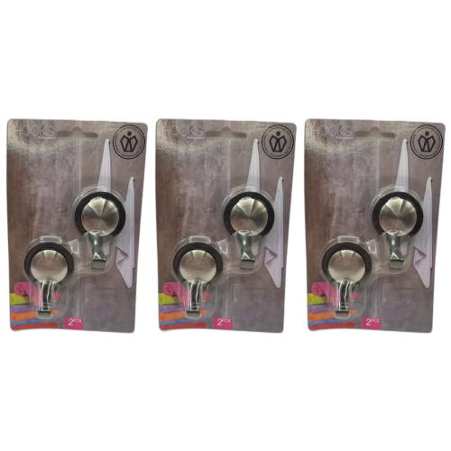 3 x  Wandhaken 2er Set