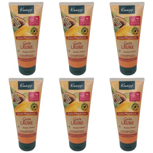6 x Kneipp Aroma-Pflegedusche Gute Laune 200ml