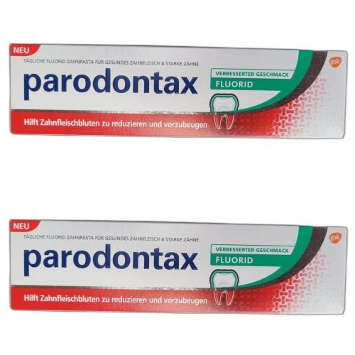 2 x parodontax Zahncreme fluorid Tube 75ml