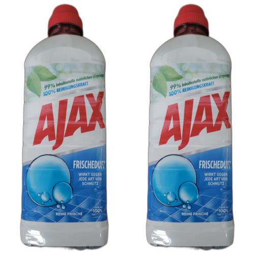 2 x Ajax Reine Frische Frischeduft 1 Liter