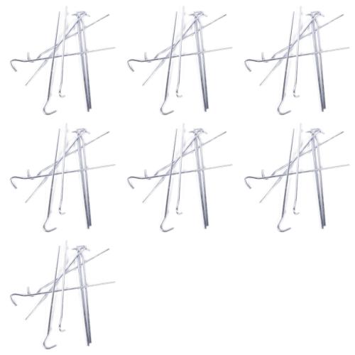 49 x Zelthering Metall