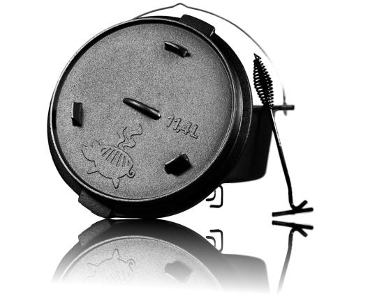 Grillschweine Dutch Oven 12QT ohne Fe - kleine Produktionsfehler