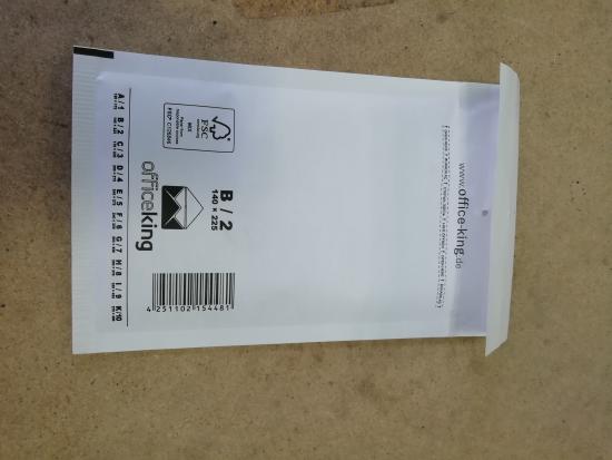 Luftpolsterumschlag 140x225mm weiss - gepolsterte Versandtasche f�r sicheren Warenversand