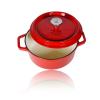 Grillschweine Dutch Oven emailliert - Gr��e: 3,8L (B-Ware)