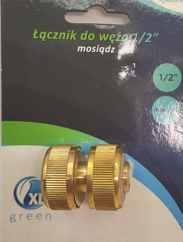 1/2  Schlauchkupplung Messing