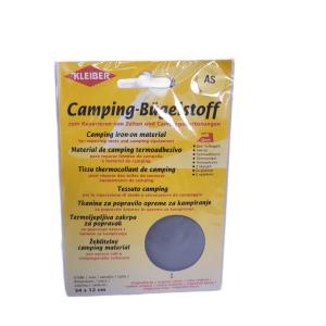 Camping-Bgelstoff grau