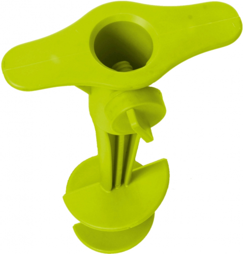 Schirmschraube DRILLER Einschraubbarer Schirmstnder aus Kunststoff Rohr 13-33mm