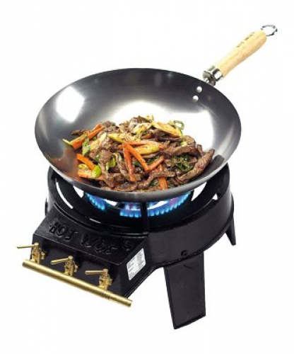 Wokbrenner HOT WOK SET Hochleistungsbrenner 