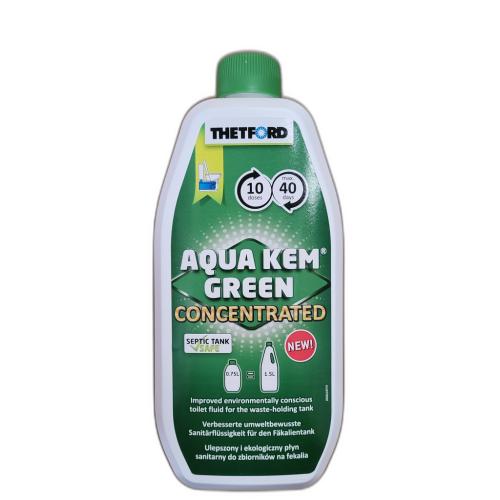 Thetford Aqua Kem Green Fäkalientankflüssigkeit Konzentrat Sanitärflüssigkeit 750ml