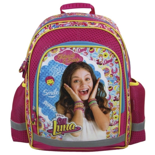 SOY LUNA Rucksack Schulrucksack pink rosa 37cm A4