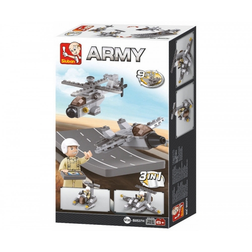 Sluban Armee 9into1 Drones 3in1 M38-0537H