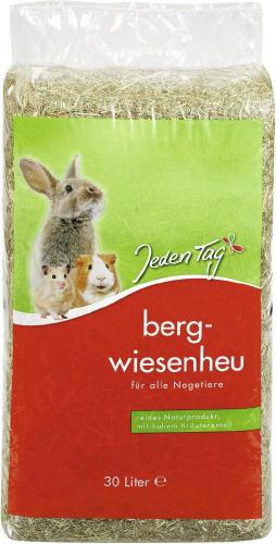 JedenTag Bergwiesenheu 1kg = 30l Beutel