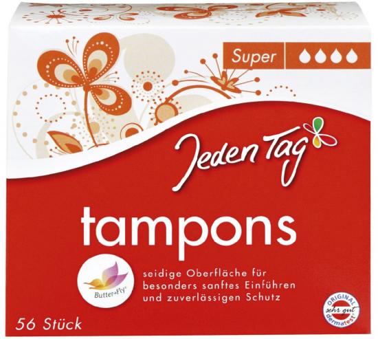 JedenTag Tampons super 56 Stck