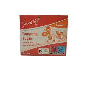 JedenTag Tampons super 56 Stck