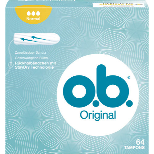 O.B. Original Tampons Normal 64 Stück