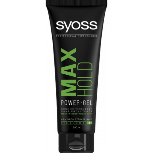 Syoss Max Hold Power Gel Styling-Gel Haargel 250 ml