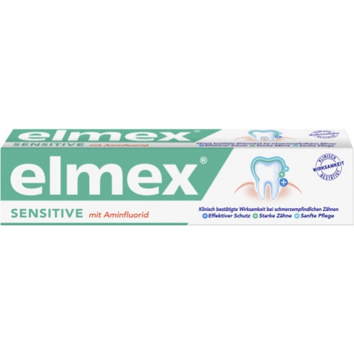 Elmex Zahncreme Sensitive 75ml Tube
