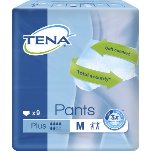 Tena Pants Plus Medium Soft Comfort 9 Stck