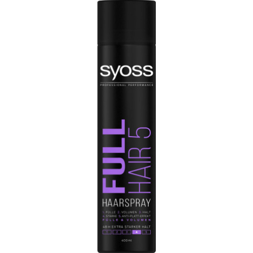 Syoss Haarspray Full Hair 5 Haltegrad 4 extra stark 400 ml