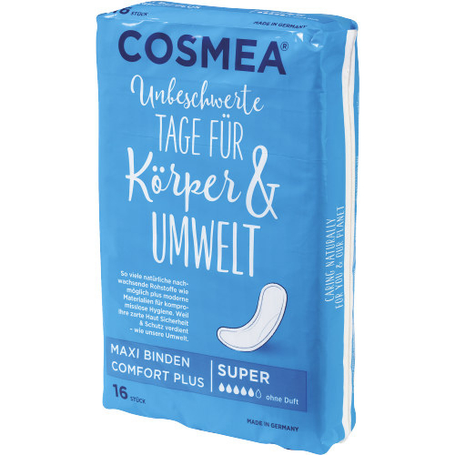 Cosmea Maxi Damenbinden Super Binden 16 Stck