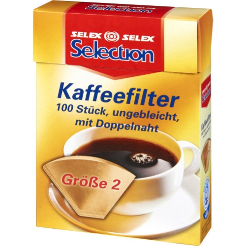 Selection Kaffeefilter Größe 2 100 Stück