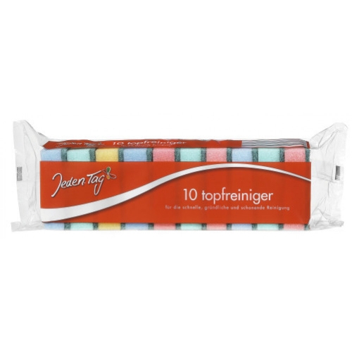 Selection Jeden Tag Topfreiniger Bunt Schnelle Reinigung 10er