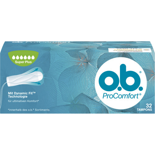 O.B. Pro Comfort Super Plus Tampons 32 Stück