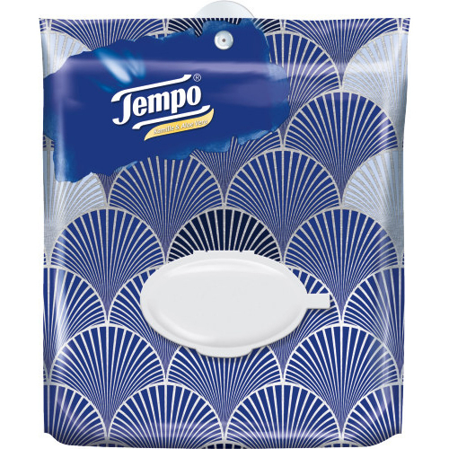 Tempo Feuchtes Toilettenpapier Design Edition Komfortbeutel 40 Tcher