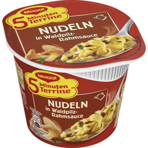 Maggi 5min Terrine Nudeln in Waldpilzrahmsoe 56g Becher