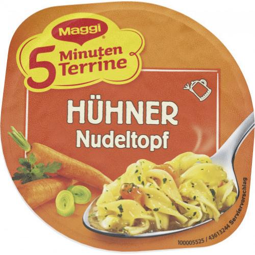 Maggi 5min Terrine Hhner-Nudeltopf 41g Becher